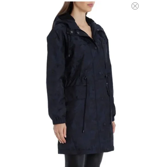 NWT Avec Les Filles Faux Shearling Water Resistant Parka - Small